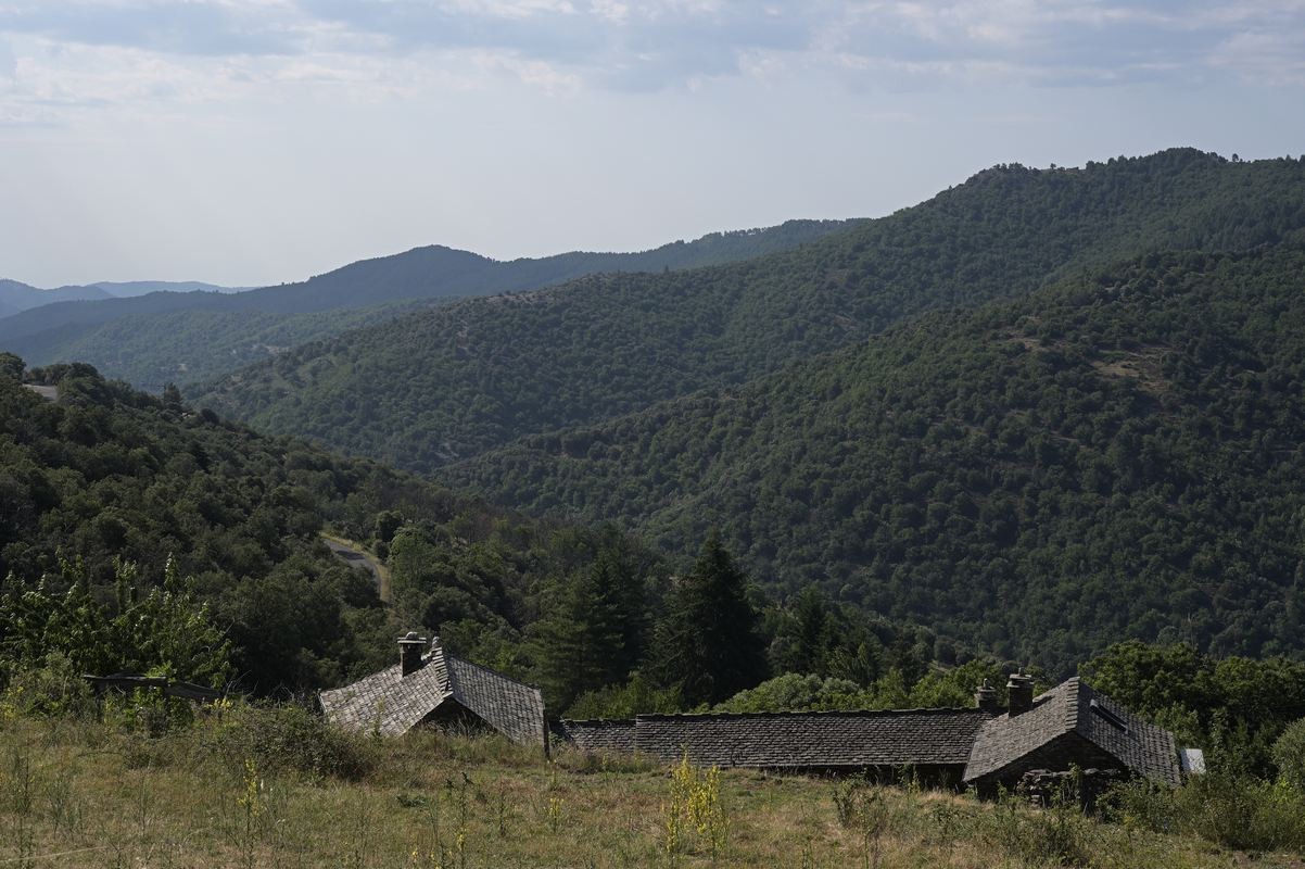 Paysages des cévennes.