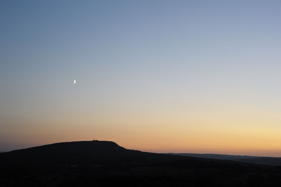 Nuit d'été sur Ecouves en Normandie