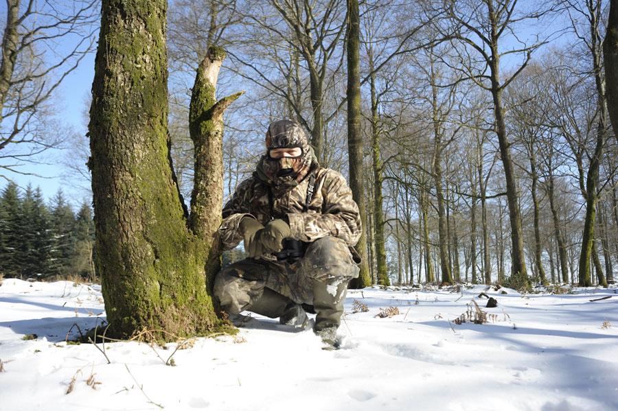 Tenue de camouflage.